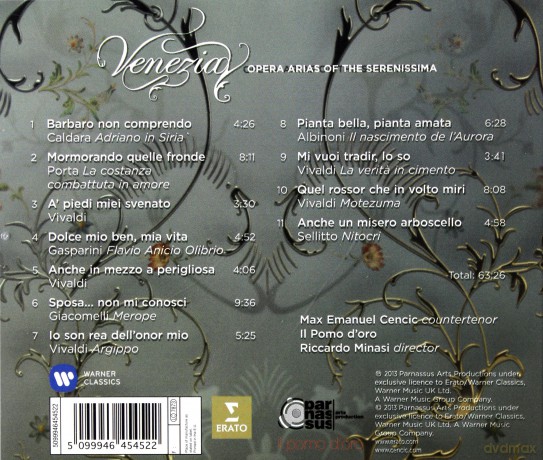 Cencic Max Emmanuel: Venezia [CD]