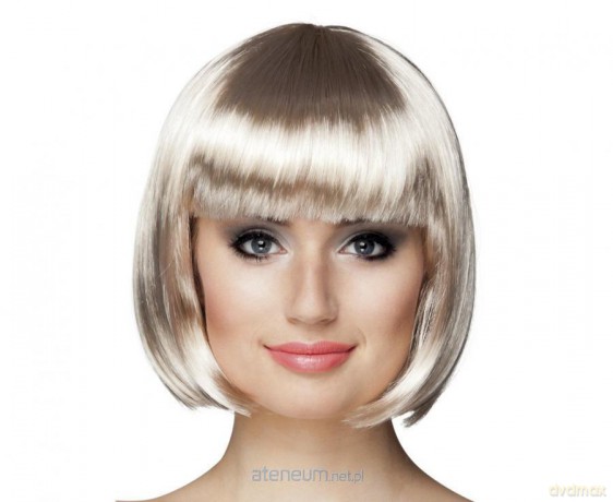 Peruka kabaret platynowy blond