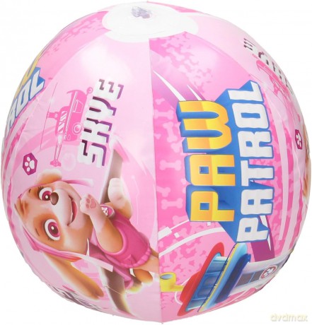Piłka plażowa 42 cm Psi Patrol róż