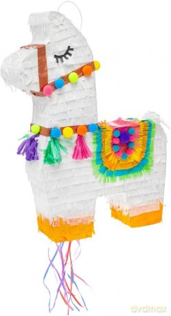 Piniata Lama 36x7,5x45 cm