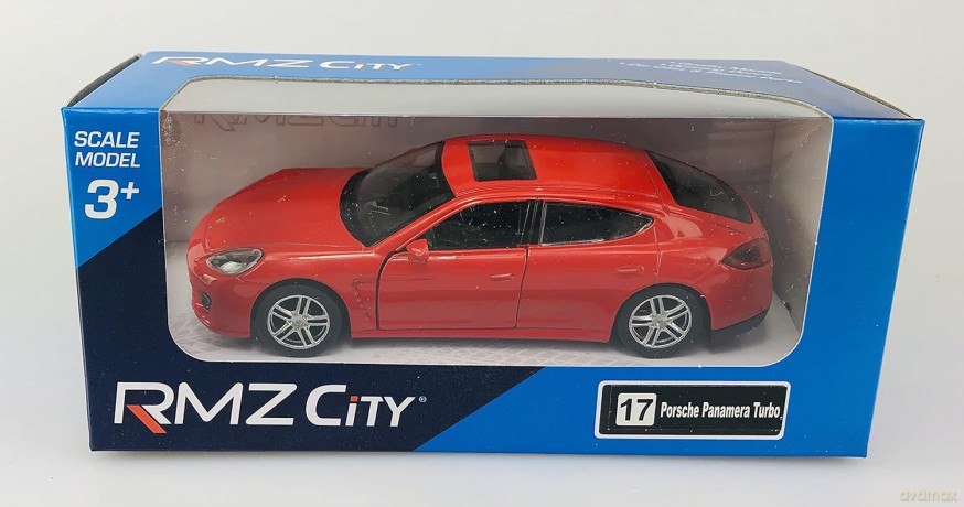 Porsche Panamera Turbo - Red (With Hologram)