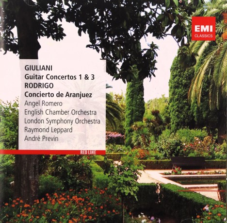 Romero/Previn/London Symphony Orchestra: Red Line - Guitar Concertos No. 1 & 3 / Concierto De Aranjuez [CD]