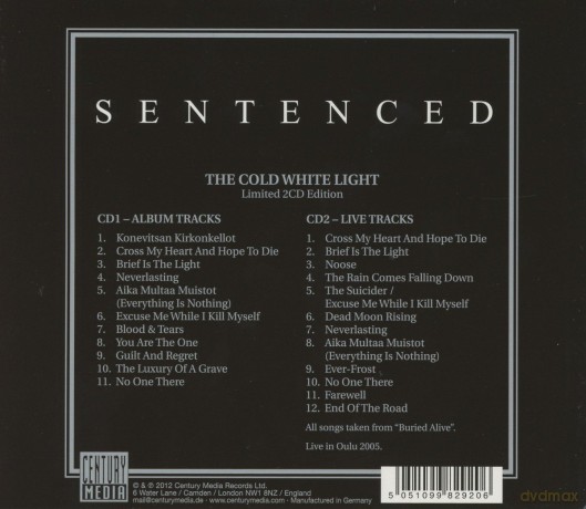 Sentenced: The Cold White Light (Limited) [2CD]