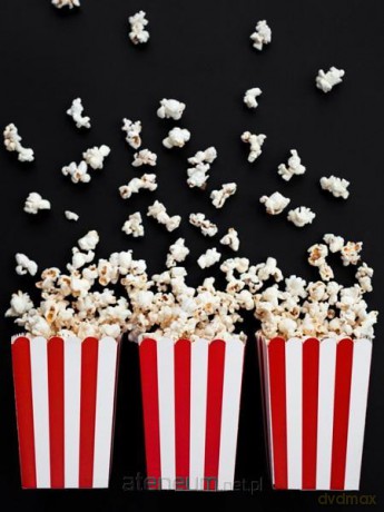 Pudełka na popcorn 7x7x12,5 cm 6 szt