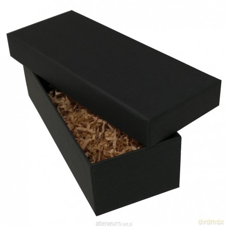 Pudełko tekturowe kraft czarne 20x8x5,5 cm