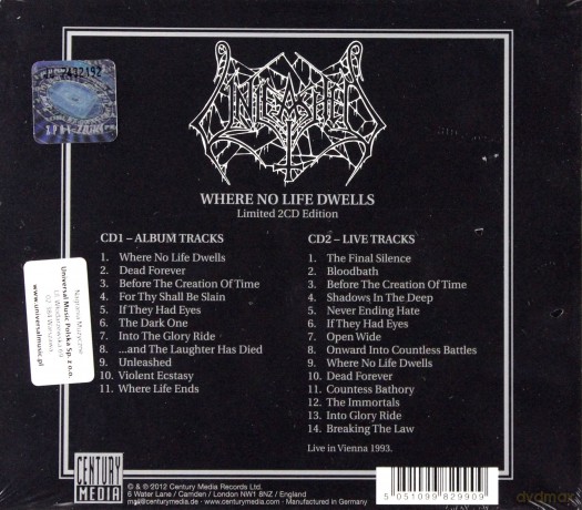 Unleashed: Where No Life Dwells (Limited) [2CD]
