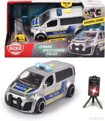 Radiowóz policyjny z fotoradarem SOS 15 cm