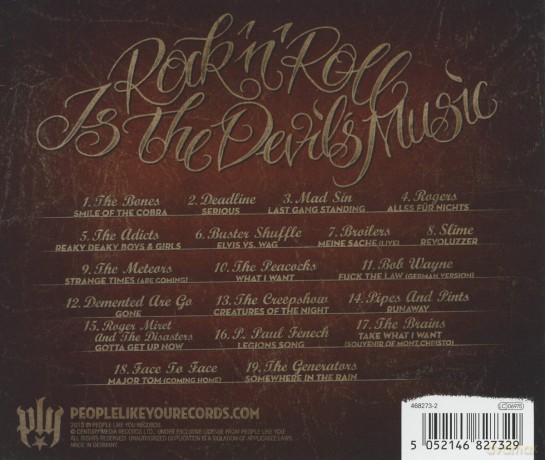 Rock'n'roll Is The Devil's Music [CD]