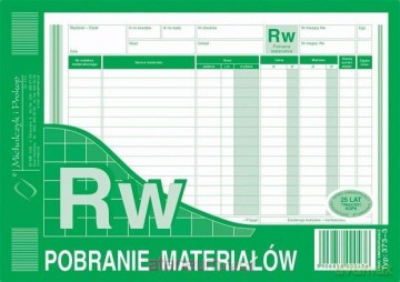 RW Pobranie materiałów 373-3