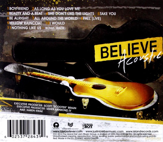 Justin Bieber: Believe Acoustic [CD]