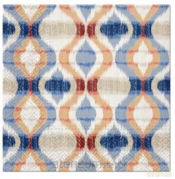 Serwetki African Vibe pomarańczowe 33x33 cm 20 szt