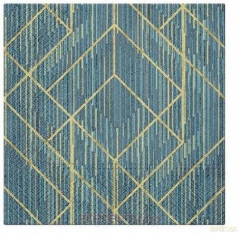 Serwetki Geometryczna dekoracja 33x33 cm 20 szt