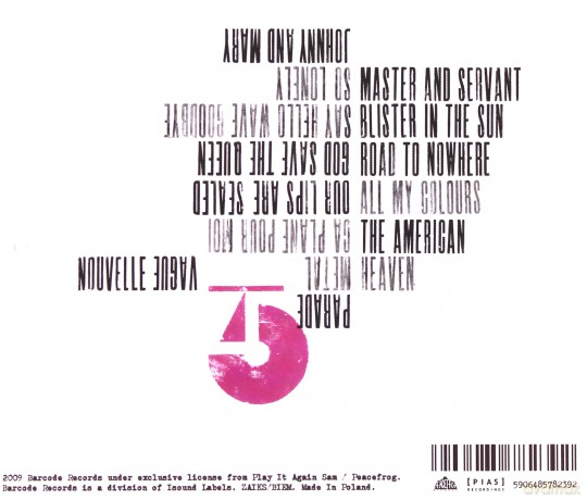 Nouvelle Vague Feat Ania Dąbrowska: 3 New Edition 2012 [CD]