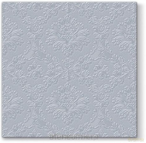 Serwetki Inspiration Classic srebrne 33x33 cm 20sz