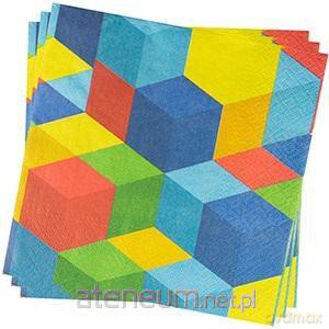 Serwetki Klocki 33x33 cm 20 szt