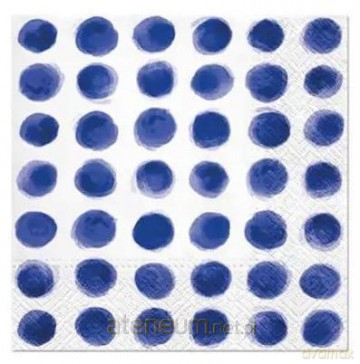 Serwetki kropki 33x33 cm 20 szt