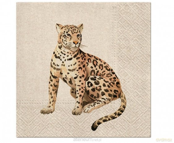 Serwetki Lampart 33x33 cm 20 szt