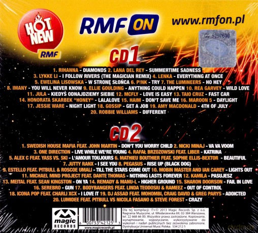 RMF Hot-New Vol III (digipack) [2CD]