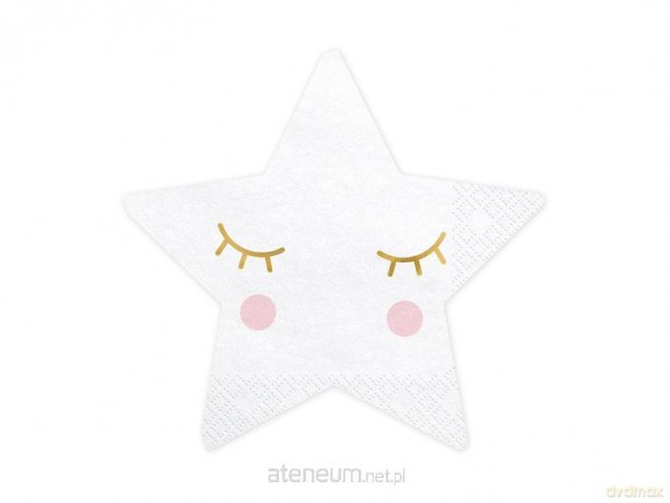 Serwetki Little Star Gwiazda 16x16 cm 20 szt