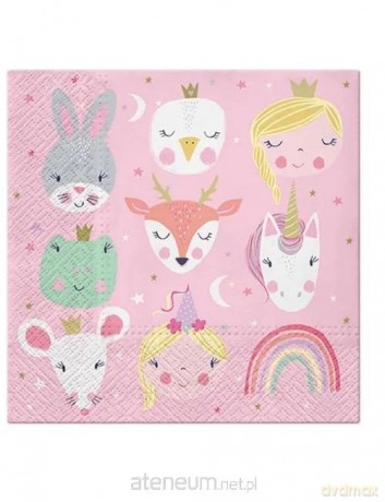 Serwetki Magiczni przyjaciele 33x33 cm 20 szt