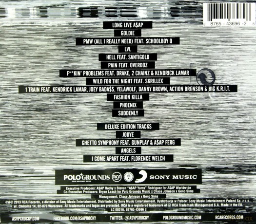 A$Ap Rocky: Long.Live.A$Ap (ASAp) (Deluxe Version) [CD]