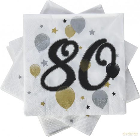 Serwetki papierowe Balloons 80 33 x33 20 szt