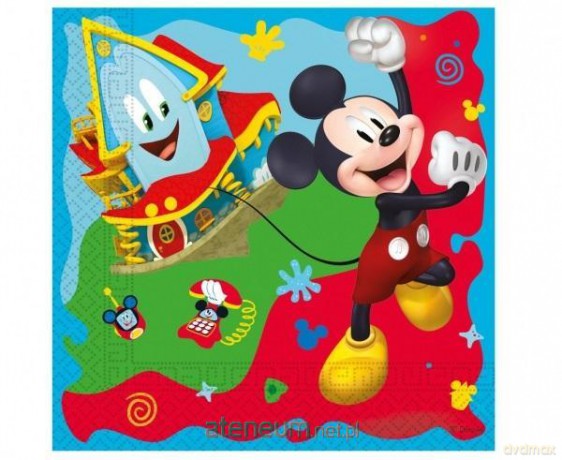 Serwetki papierowe Mickey 33x33 cm 20 szt
