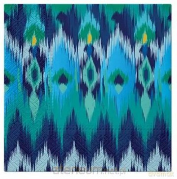 Serwetki Pawie pióra 33x33 cm 20 szt