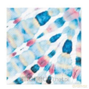 Serwetki Pióro tie-dye 33x33 cm 20 szt