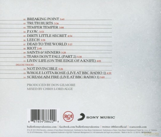 Bullet For My Valentine: Temper Temper (Deluxe Version) [CD]