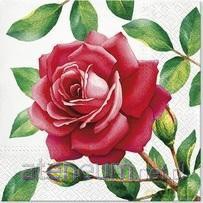 Serwetki Róża 33x33 cm 20 szt