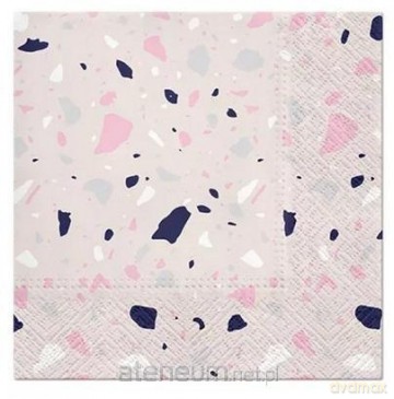 Serwetki Terrazzo 33x33 cm 20 szt