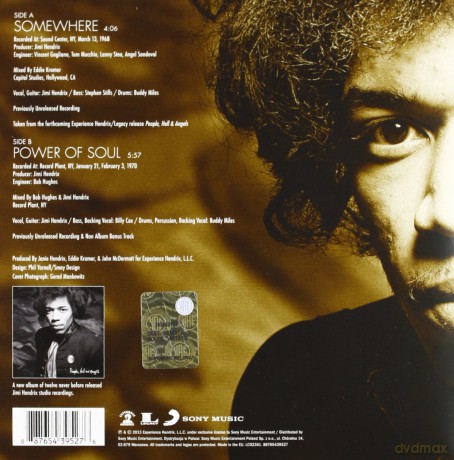 Jimi Hendrix: Somewhere [Winyl]
