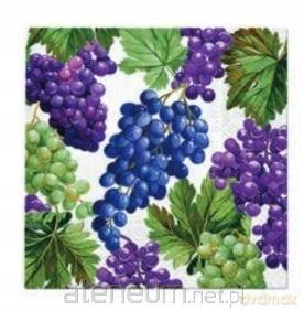 Serwetki Winogrona 33x33 cm 20 szt