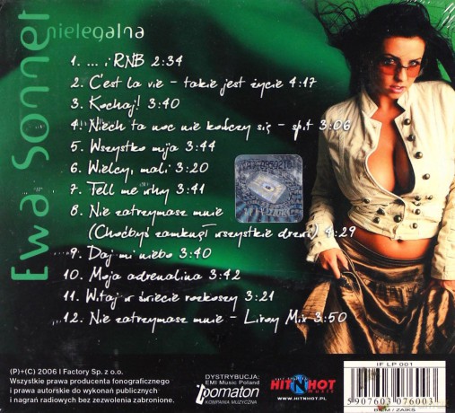 Ewa Sonnet: Nielegalna [CD]