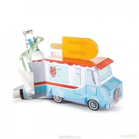 Składane pudełko prezentowe - Food Truck