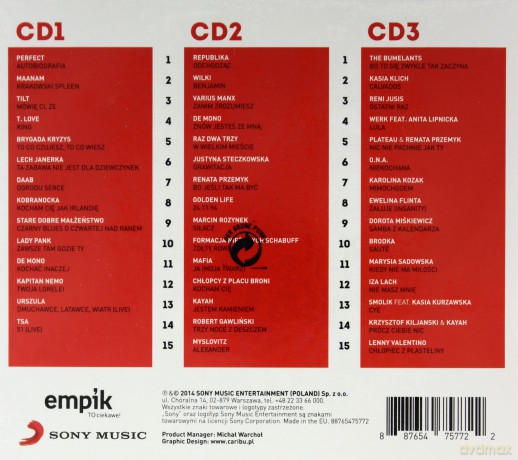 Dekady Polskiej Ballady [3CD]