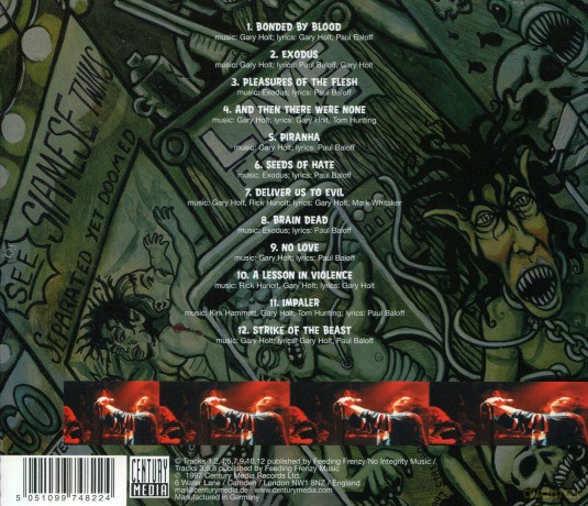 Exodus: Another Lesson In Violence (Re-Issue) [CD]