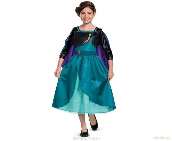 Strój Anna Queen Classic - Frozen 2 rozm.S 5-6 lat