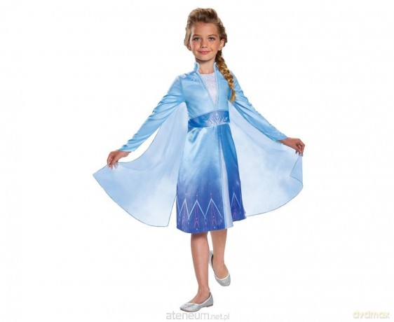 Strój Elsa Classic - Frozen 2 rozm.S 5-6 lat