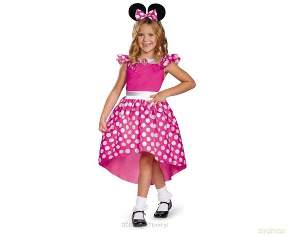 Strój Minnie Pink Classic rozm. S 5-6 lat