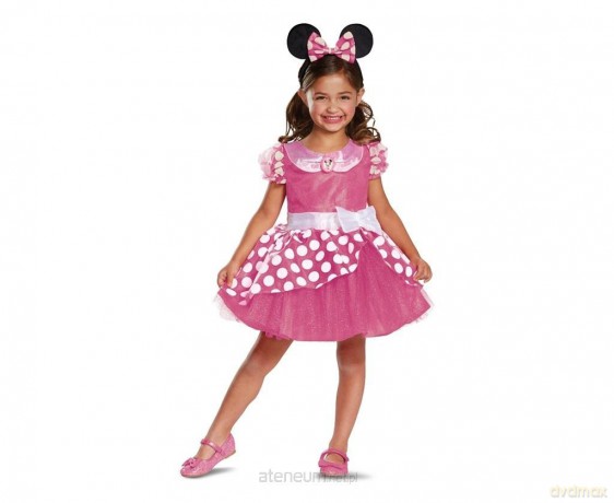 Strój Minnie Pink Deluxe rozm. S 5-6 lat