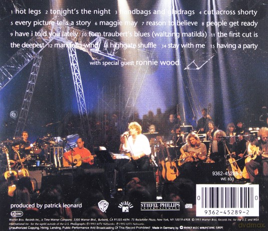 Rod Stewart: Unplugged...And Seated [CD]