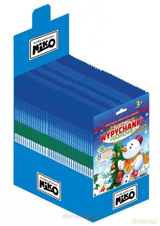 Świąteczne wypychanki piaskowe (20 szt)