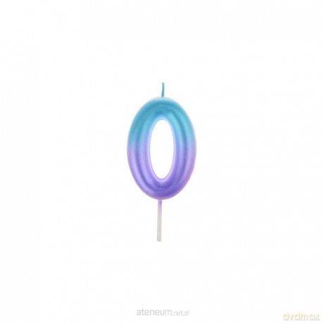 Świeczka 0 ombre