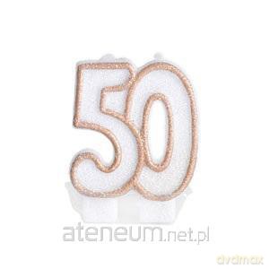 Świeczka jubileuszowa 50