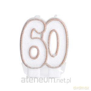 Świeczka jubileuszowa 60
