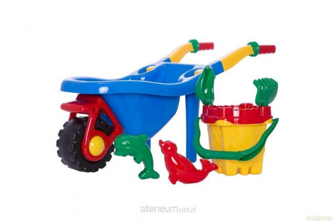 Taczka z kompletem Zamek 6el MIX