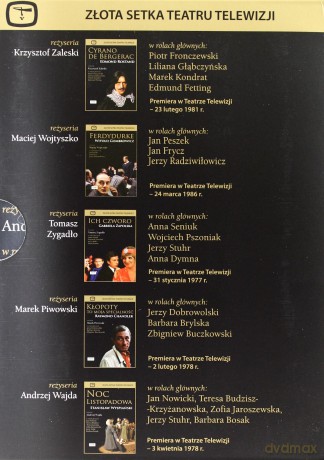 Złota Setka Teatru Telewizji IV BOX [5DVD]