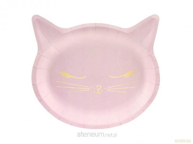 Talerzyki kotek 22x20 cm 6 szt